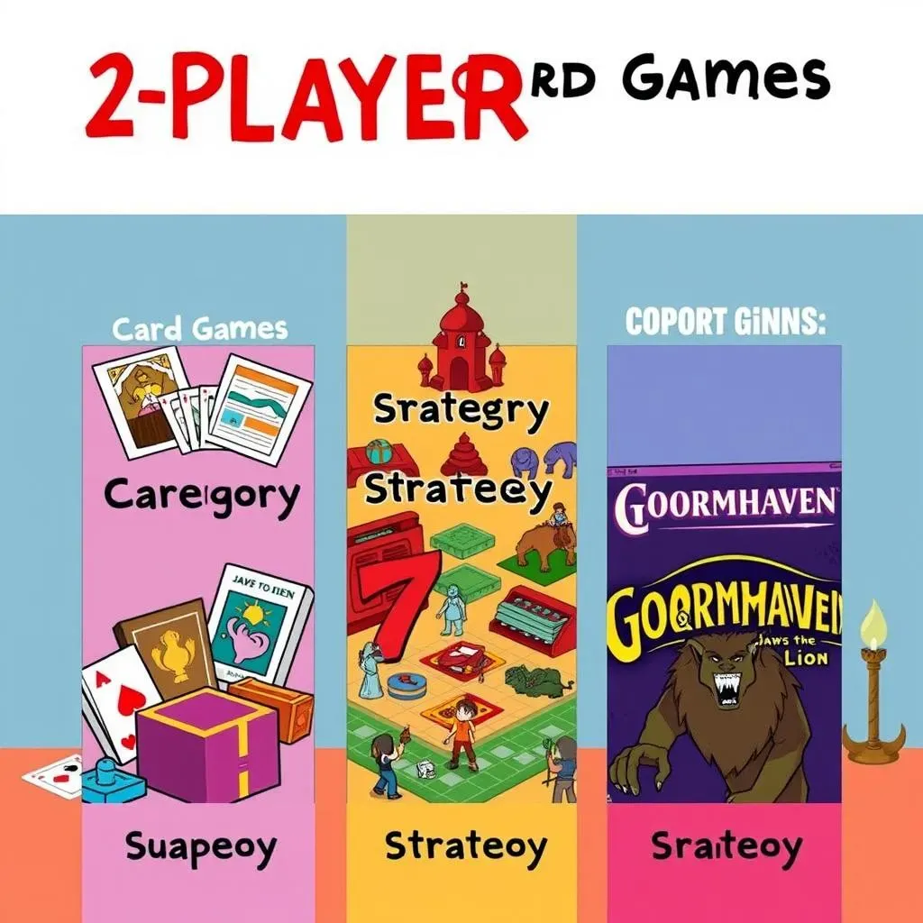 Best 2Player Party Board Games by Category