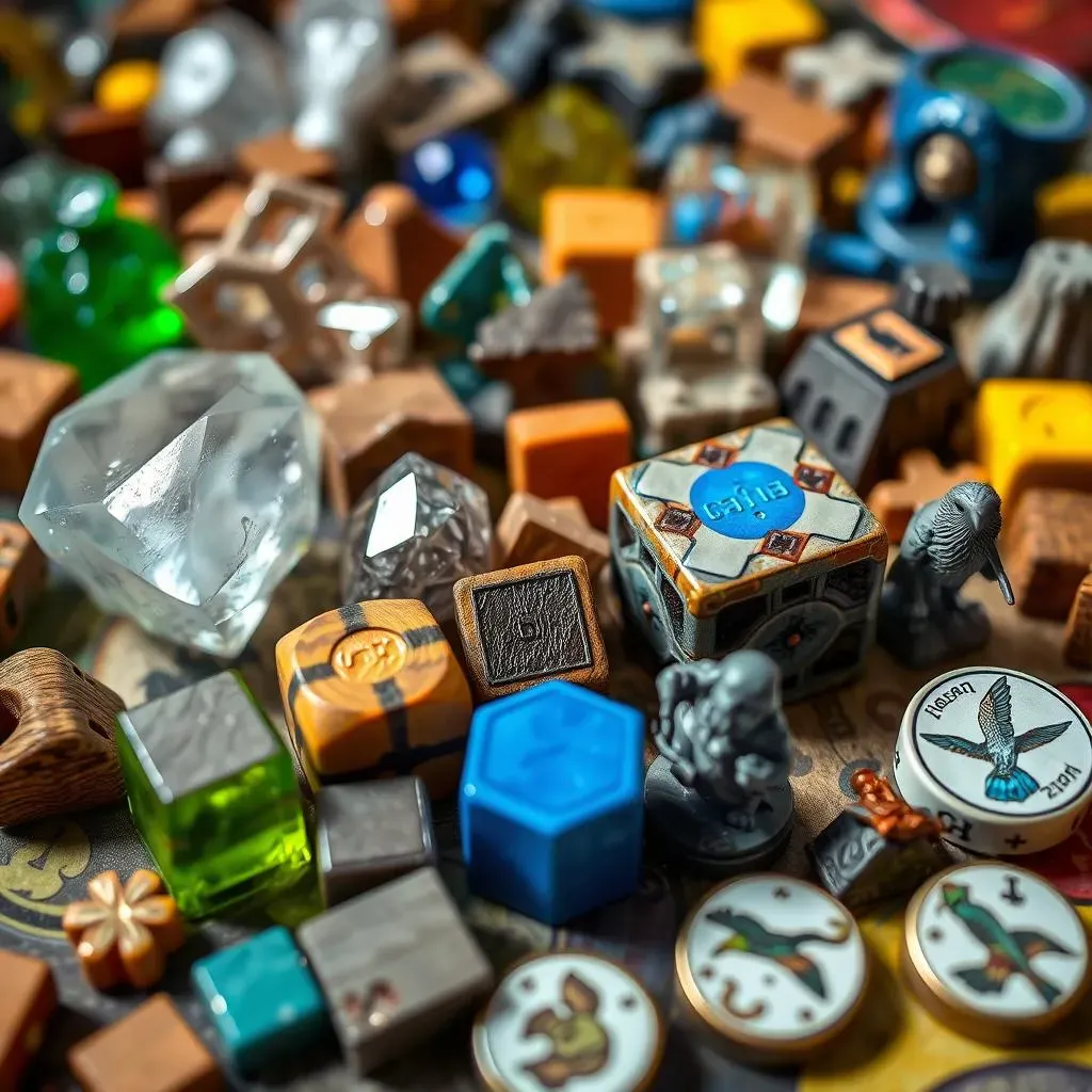 Beyond Pawns: Unique Board Game Pieces