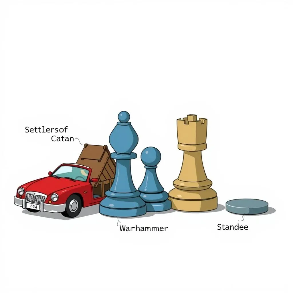 Common Names for Board Game Pieces