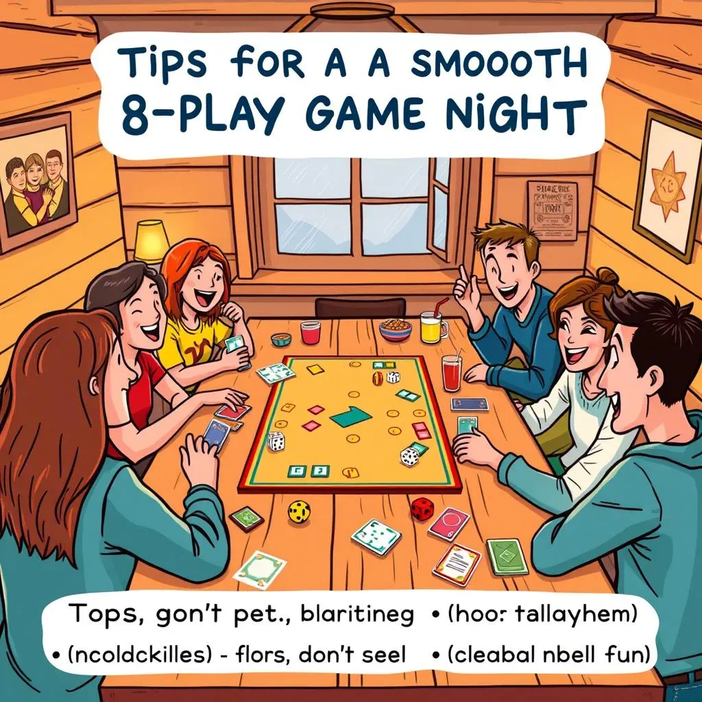 Tips for a Smooth 8 Player Board Game Night