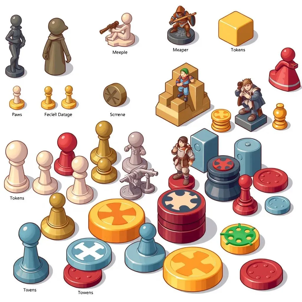 Types of Game Pieces and Their Uses